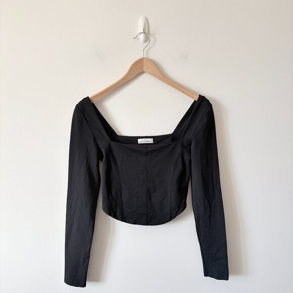 Aritzia Babaton Contour Reframe Bustier Black Size Medium - Picture 4 of 7